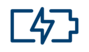 Icon von einem Akku für ein E-Auto