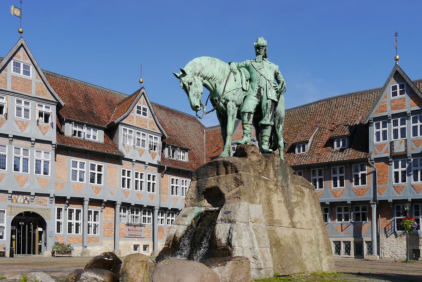 August der Jüngere Statue in Wolfenbüttel